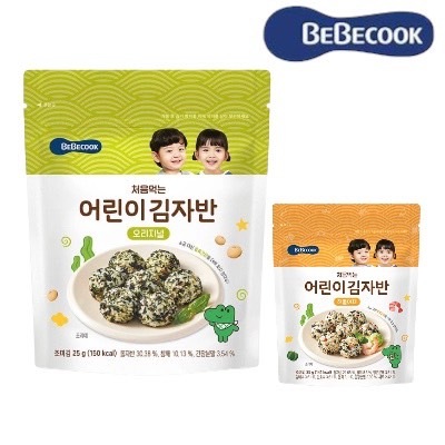 BEBECOOK 寶膳 幼兒初食海苔酥-原味(25g)/海味蔬菜(25g)