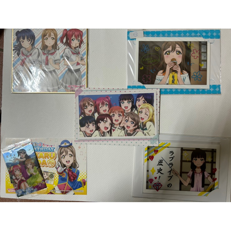 LoveLive 色紙 明信片 拍立得 餅卡