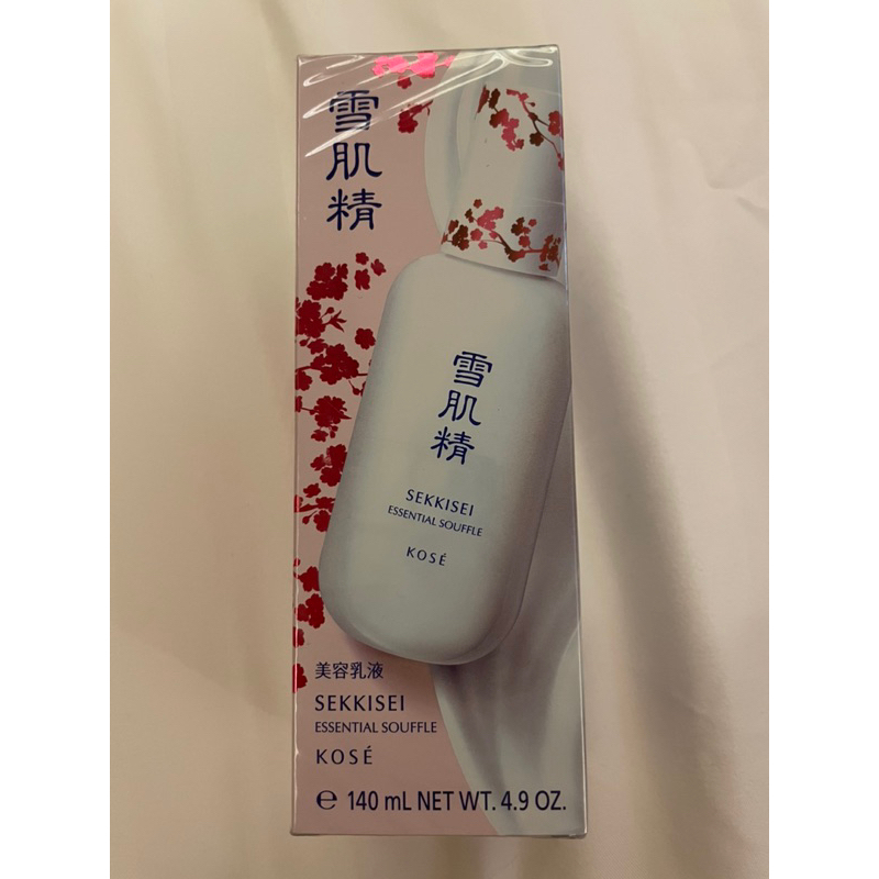 KOSE 舒芙蕾精華乳 Essential Souffle Sakura 140ml 精華乳液 雪肌精