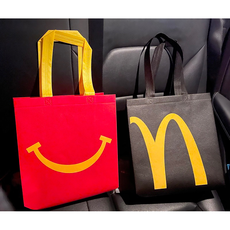 ⚡價格最低⚡2023 限量 新款 麥當勞購物袋 防水購物袋 不織布購物袋 麥當勞購物袋限量 聯名💥4小時內出貨💥
