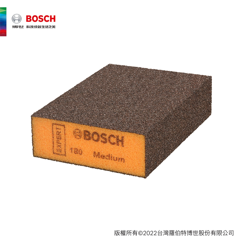 BOSCH 博世 超耐久中海綿砂紙方型69x97x26mm (50入/盒)