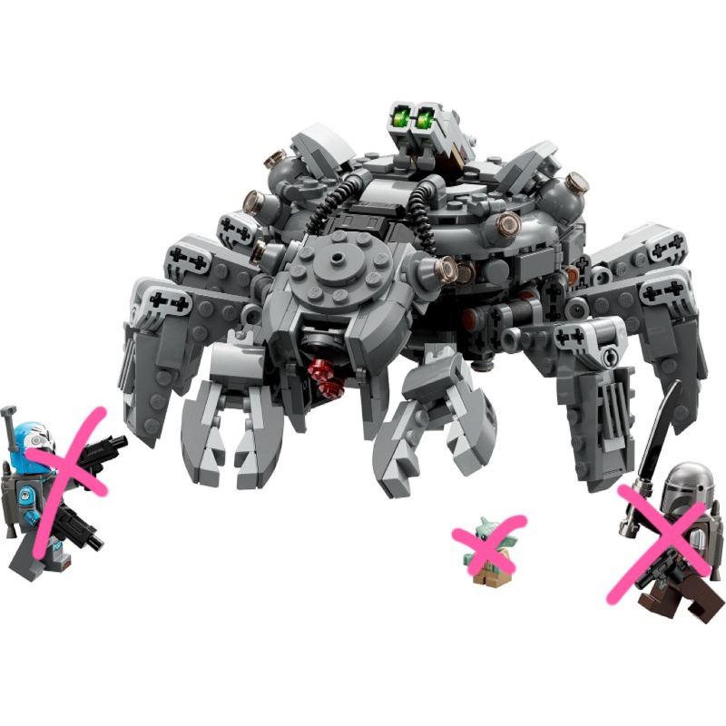 LEGO 樂高 拆賣 場景 蜘蛛坦克 星際大戰 75361