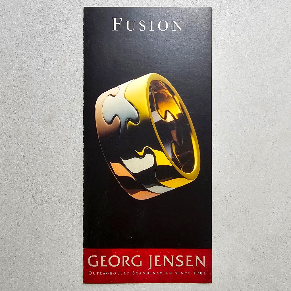 喬治傑生 Georg Jensen Fusion 系列 戒指 介紹 型錄 摺頁 ♥ 正品 ♥ 現貨 ♥