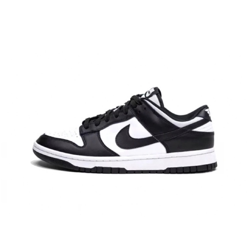 【20.ss】Nike Dunk Low WHITE BLACK 黑白 情侶鞋 熊貓 休閒鞋 運動款DD1503-101