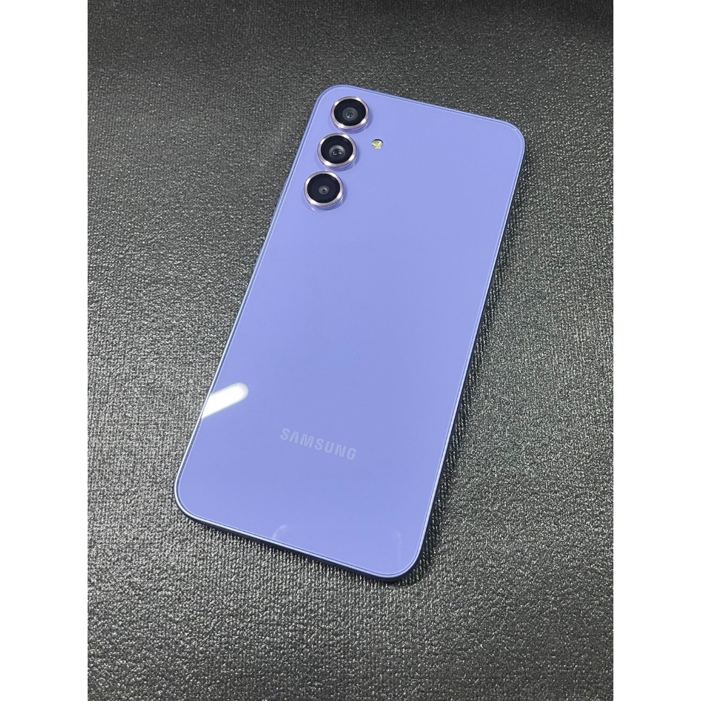 【有隻手機】三星 A5460 Galaxy A54 5G 8G/256G 紫芋玻玻-使用一個多月的二手機