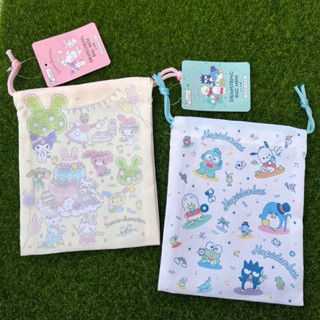 全新現貨 日本大創 DAISO 三麗鷗 SANRIO 束口袋 酷洛米 美樂蒂 酷企鵝 帕恰狗 漢頓