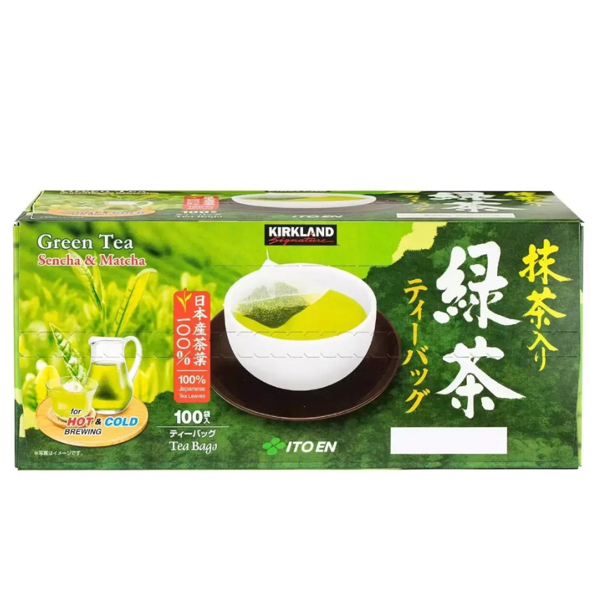 ⚡️現貨⚡️Kirkland 科克蘭 日本綠茶包🍵 抹茶1.5公克 100入 整箱一百包販售