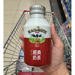 《有現貨及預購6/23在臺寄出》 香港 黑白®BLACK&WHITE 黑白奶茶 260ML黑白淡奶奶茶
