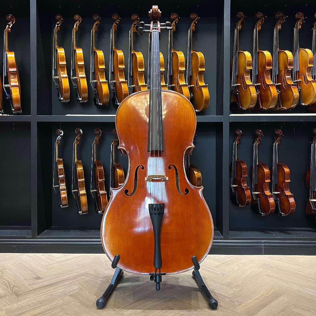 【ISVA Strings】二手進階大提琴 型號ISVA-I360 4/4 七成新 No.23 音色飽滿宏亮