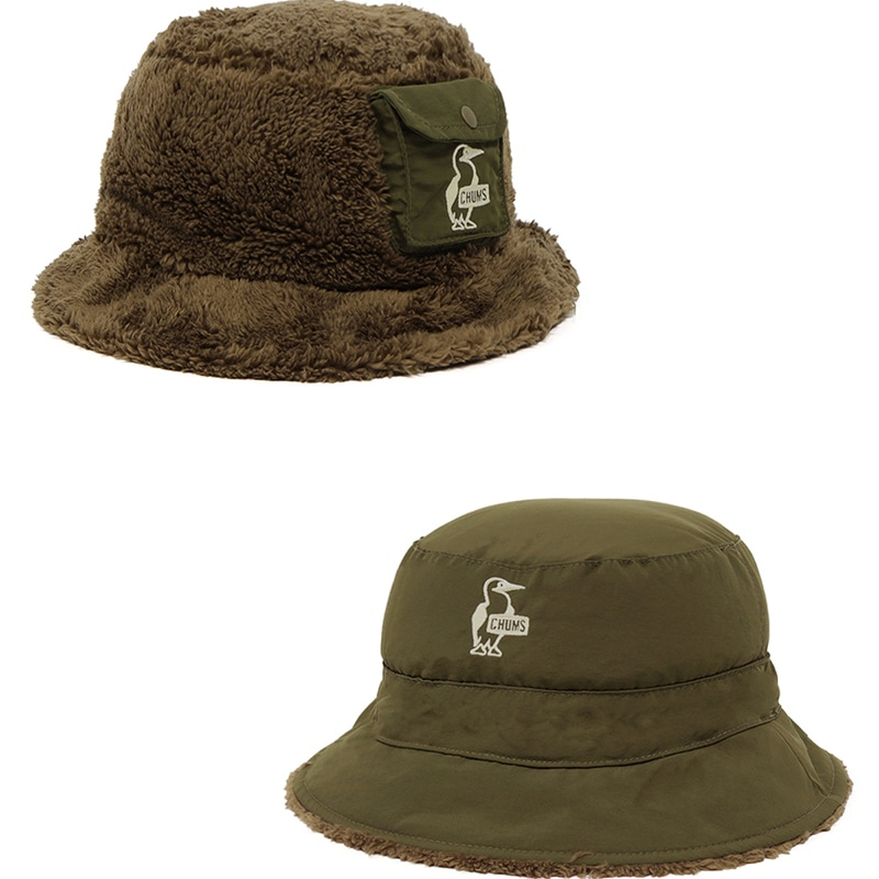 CHUMS Elmo Fleece Reversible Bucket Hat 童 雙面保暖帽 4色CH2510-