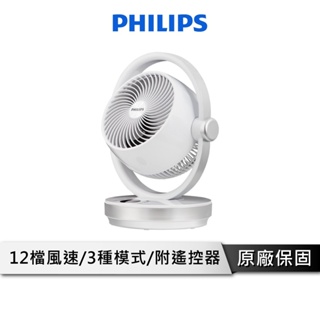 PHILIPS飛利浦 8吋渦流式循環扇【可遙控】 渦輪風扇 桌上型電風扇 DC 電風扇 風扇 循環扇 ACR3124CF