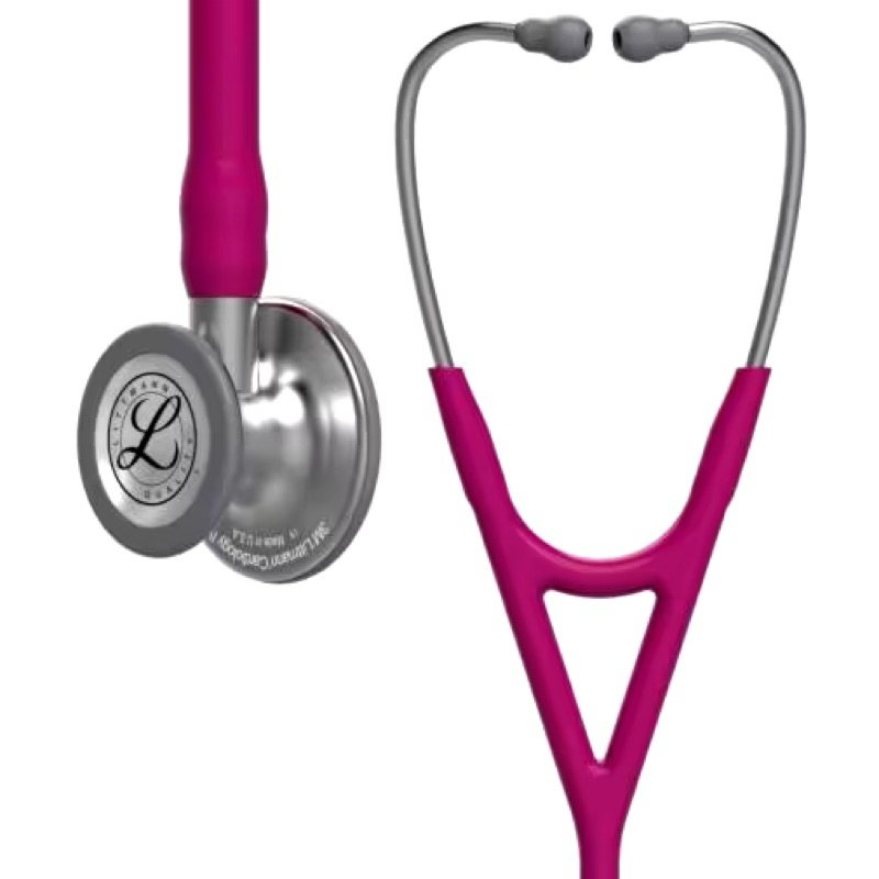 3M Littmann 心臟科第四代聽診器-冰莓紅6158 成人幼兒聽診器