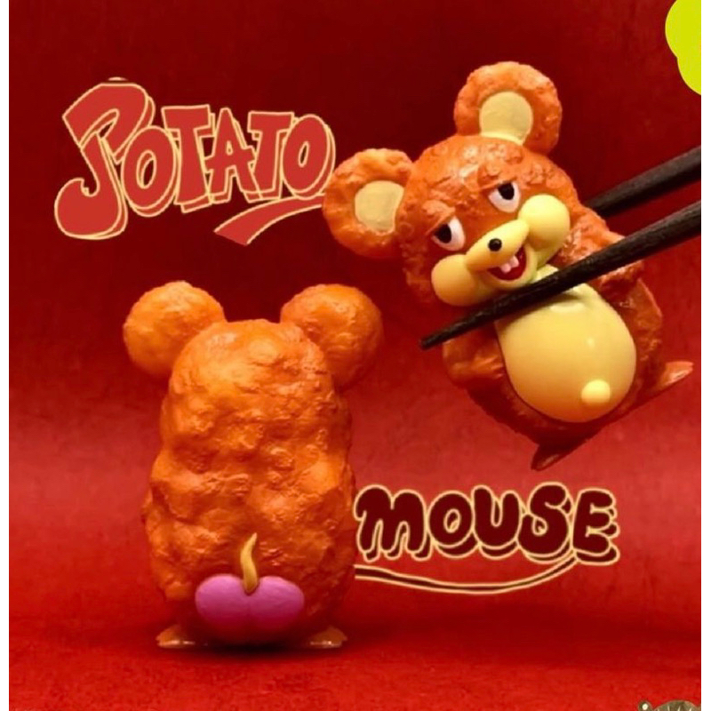 鼠餅 馬鈴鼠（賣場還有其他款式）設計師玩具