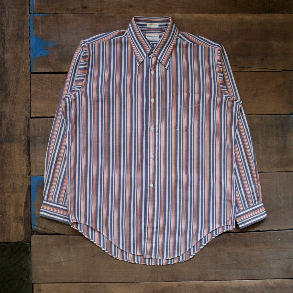 都市廢棄所 70s vintage arrow collar striped shirt (kimber)