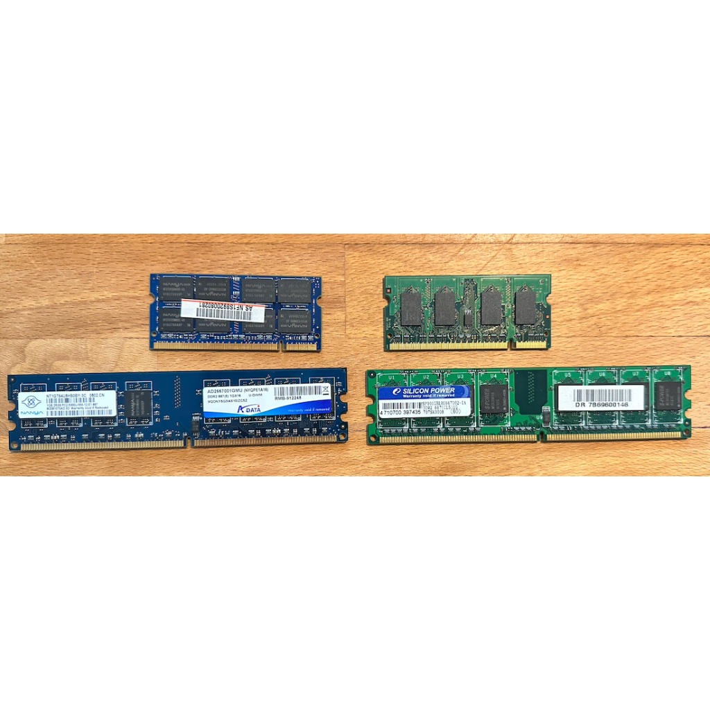 零件 未測 DDR2 667 1GB 2GB 海力士 威剛 SP 記憶體 主機板 風扇 鍵盤 WIFI 全只要 111元