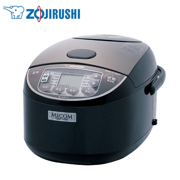 ZOJIRUSHI 象印 日製6人份黑厚釜微電腦電子鍋 NL-GAF10 (免運費)