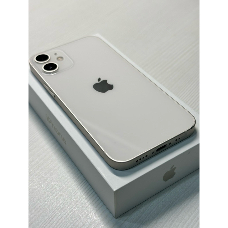 iPhone 12 mini 白色 128G，80%