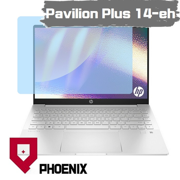 『PHOENIX』HP Pavilion Plus 14-EH1028TU 專用 高流速 濾藍光 螢幕貼 + 鍵盤膜