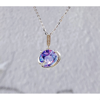 SWB Queen 採用施華洛世奇水晶製成 ⭐️夢⭐️925純銀飾品 獨家設計款 星星項鍊 純銀項鍊