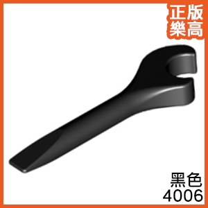 樂高 LEGO 黑色 板手 配件 工具 4006 400626 Black Tool Spanner Wrench