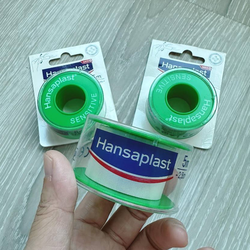 全新現貨 綠款 德國 Hansaplast 敏感肌 熱門透氣膠布