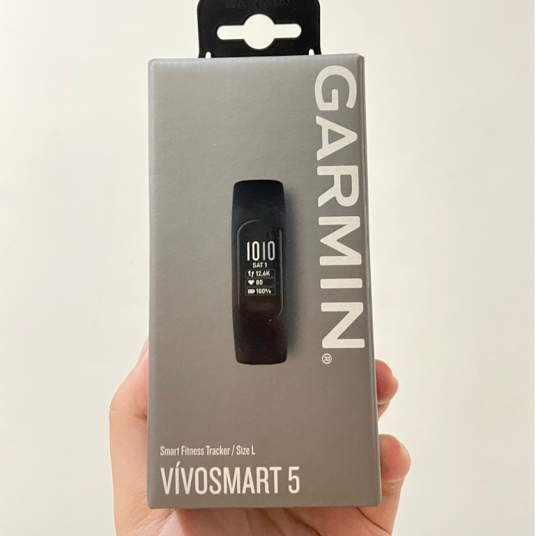 GARMIN Vivosmart 5 健康心率手環 黑色 全新 防水可游泳