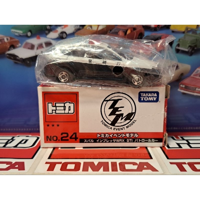 Tomica TEM 會場 No.24 Subaru Impreza WRX STI 警車