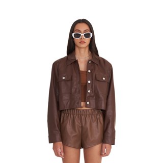 YUYU Active At Least For Now Jacket 皮外套 夾克 外套 皮衣 復古年代皮外套