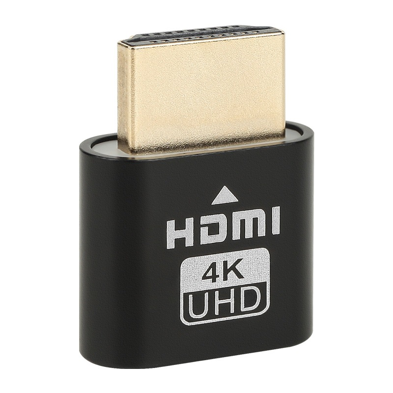 現貨秒發~HDMI欺騙器 4K@60Hz HDMI假負載  HDMI虛擬顯示器 支援HDMI接口設備～