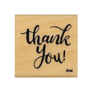 【日本晴】日本 木質 Thank you 感謝印章 謝謝木章 手帳卡片印章 心情表達傳遞 印刷字型 圖章