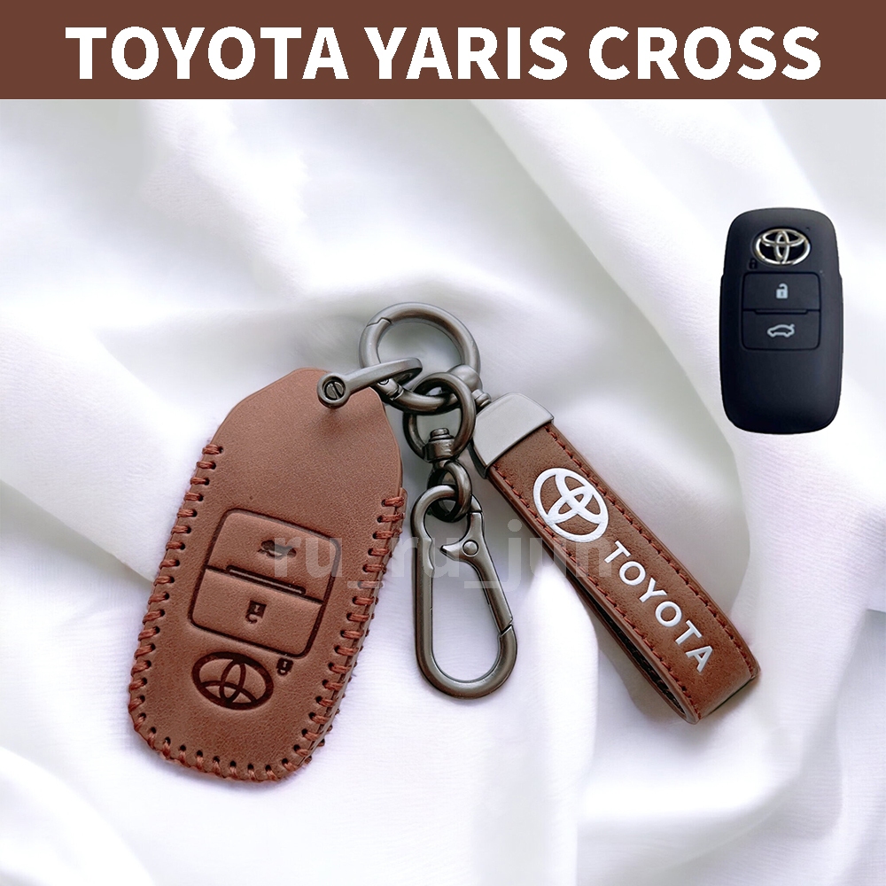 【台灣現貨】TOYOTA YARIS CROSS 鑰匙套 鑰匙皮套 潮玩版 酷動版 享樂版 鑰匙套推薦