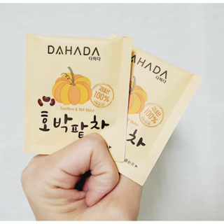 【預購/全新未拆封】韓國DAHADA茶包(100包/盒)南瓜茶/南瓜紅豆茶/草莓茶/牛蒡茶 可冷熱飲 沖泡 冷熱 獨立裝