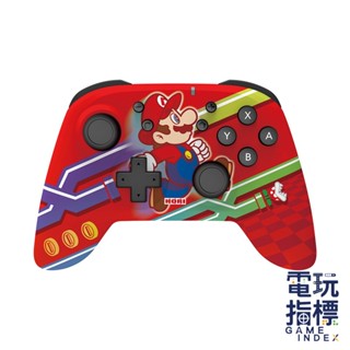 【電玩指標】十倍蝦幣 NS Switch HORI NSW-310 原廠 無線控制器 瑪利歐衝刺款 控制器 無線 手把