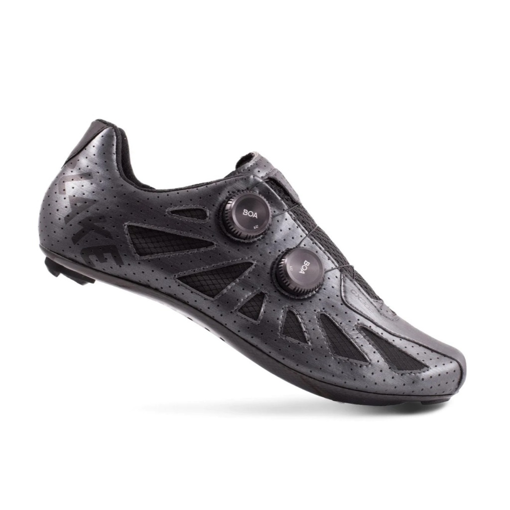 吉興單車 LAKE CX302 Extra Wide超寬楦 超輕量競賽鞋款 自行車車鞋 黑色 金屬旋鈕