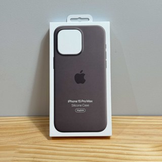 iPhone 15 Pro Max MagSafe 矽膠保護殼 - 黑色 iPhone原廠保護殼