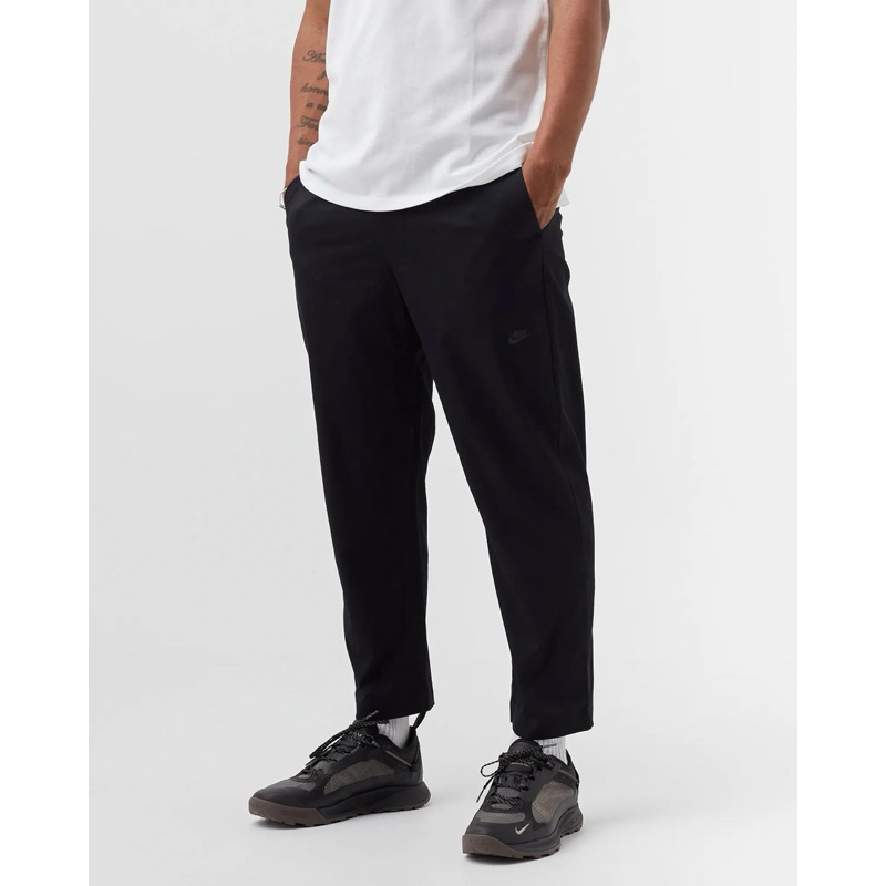 【BASICS】 Nike MSW 拉鍊 黑色 九分工作褲 神褲 NSW系列頂級工作褲