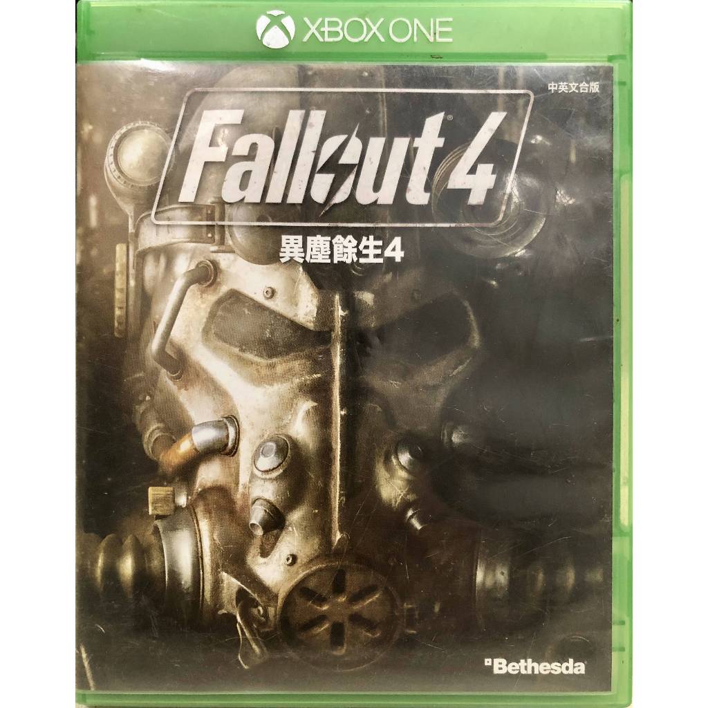 XBOX ONE SERIES S X 異塵餘生４ 中英文合版 遊戲光碟 fallout 4 輻射4 非數位下載