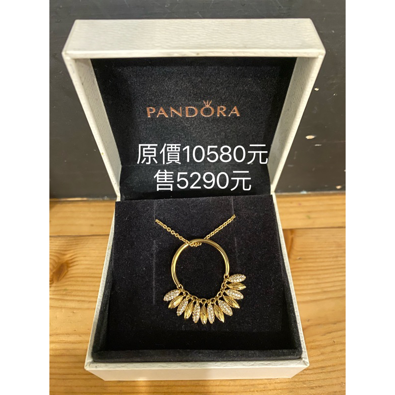 Pandora 潘朵拉迪士尼 全新但擺放很久 正品 退坑鑲鑽限量項鍊