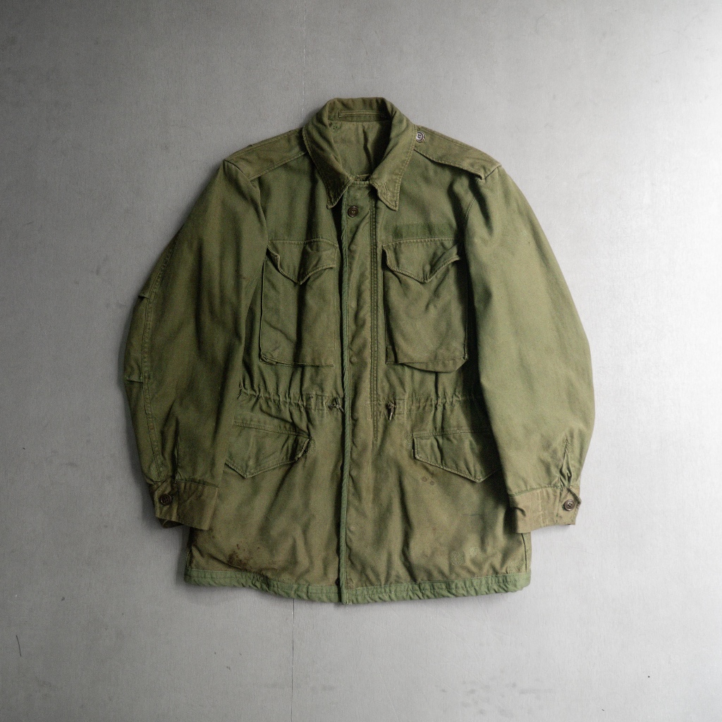 《白木11》 50-60S US ARMY M51 FIELD JACKET 美軍 軍綠 野戰 夾克 軍外套 C