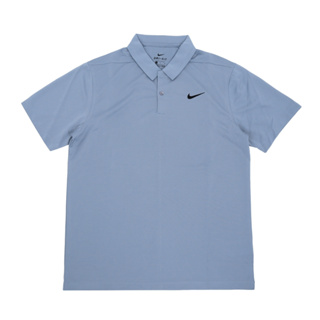 高球小姐-NIKE GOLF- Dri-FIT Polo 男子高爾夫球衫AJ5480-460(藍）