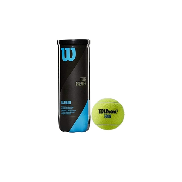 【威盛國際】WILSON Tour Premier 網球 巡迴賽比賽球 (3入) 環保蓋 高CP值 耐用度提升 附發票
