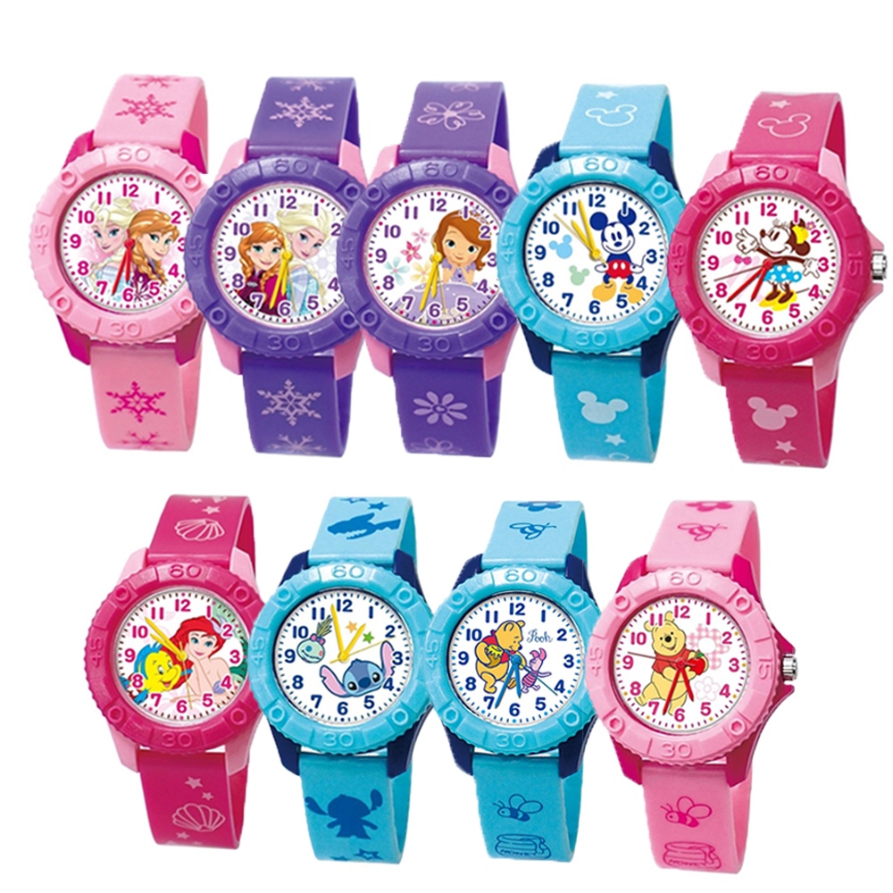 【WANgT】 DISNEY 迪士尼 雙色兒童手錶  聖誕節禮物