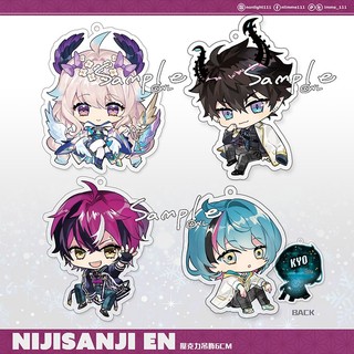 《夢星球 自家通販》 NIJISANJIEN Enna Ren Kyo Doppio ◈非公式同人◈壓克力吊飾