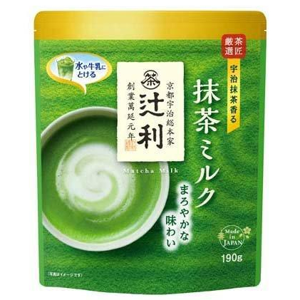 [效期2024.1]《片岡辻利抹茶牛奶(190g)》｜愛子森林 e1