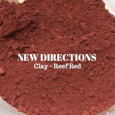 1kg NEW DIRECTIONS ND Clay - Reef Red 澳洲珊瑚紅礦泥粉