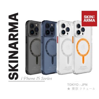 SKINARMA Saido 低調風格 磁吸 防摔 手機殼 附掛繩環 iPhone 15 / Pro / Pro Max