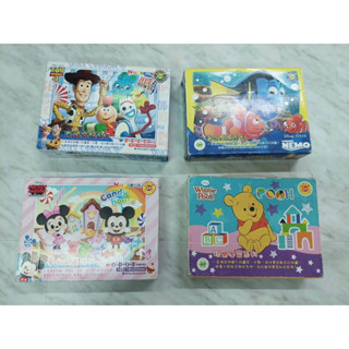 會坐就可以玩｜迪士尼｜二手｜拼圖｜4 in 1 ｜玩具總動員｜海底總動員｜小熊維尼｜米奇米妮