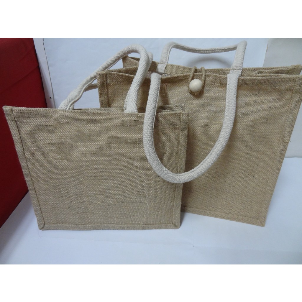 MUJI無印良品 黃麻購物袋 印度製 A4 B5 大 黃麻購物袋 黃麻環保袋 購物袋 黃麻袋【領券免運】