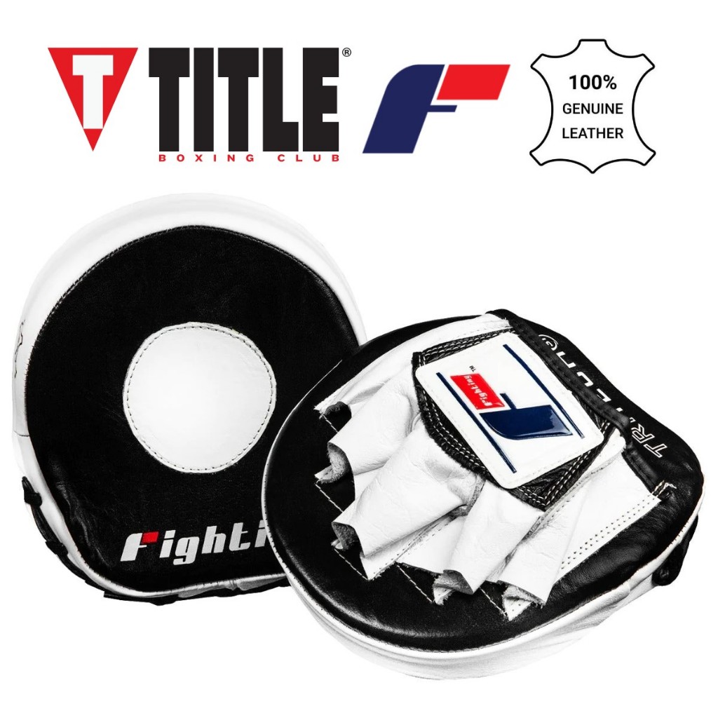 [民生拳館] Title Fighting Tri-Tech Micro Mitts 真皮 拳擊 教練 手靶 速度靶