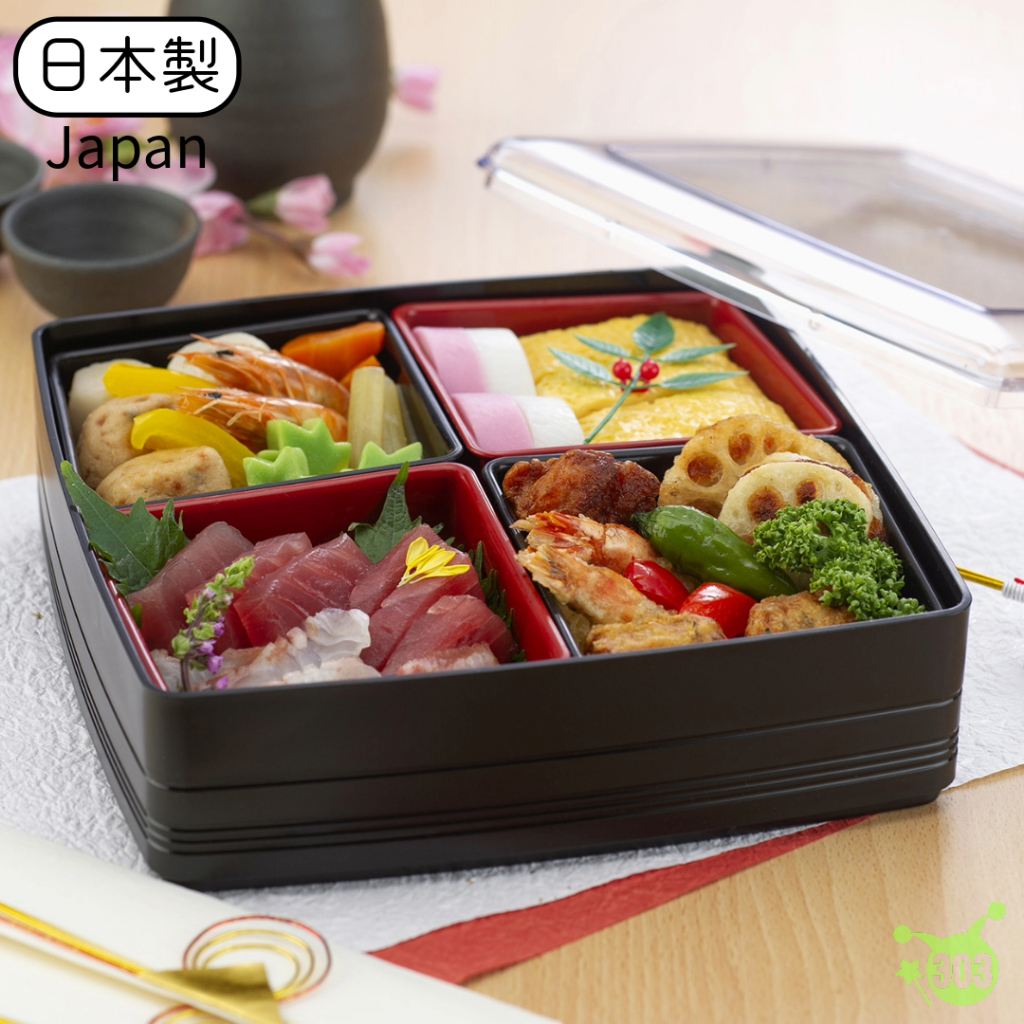 日本製 分隔便當盒 糖果盒 日式便當盒 壽司 輕食便當盒
